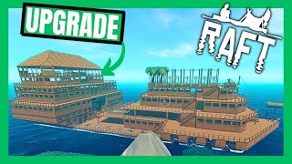 More Raft building  Raft EP18 [upl. by Arihppas]