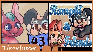 Ramphi and Friends Comic episode 43  timelapse [upl. by Eidurt200]