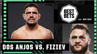 UFC Fight Night Rafael Dos Anjos vs Rafael Fiziev  Best Bets [upl. by Oimetra]