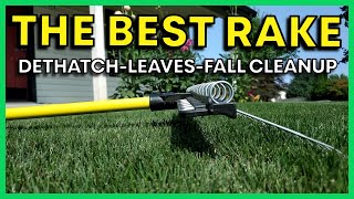 BEST RAKE  Groundkeeper II Rake  Lawn Dethatching Leaves Cleanups [upl. by Liddie]