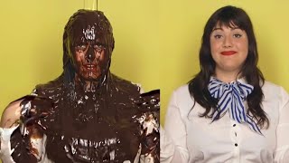 Cook Show Host Gets Huge Chocolate Sliming [upl. by Aisital917]