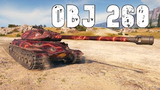 World of Tanks Object 260  6 Kills 107K Damage [upl. by Akenet]