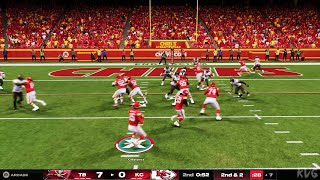 Madden NFL 25  Tampa Bay Buccaneers vs Kansas City Chiefs  Gameplay PS5 UHD 4K60FPS [upl. by Enoob]