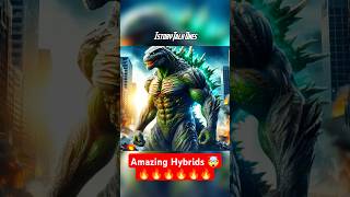 Viewers HYBRIDS Ideas 🤯🔥 hybrid fusion godzilla shorts [upl. by Pacifica]