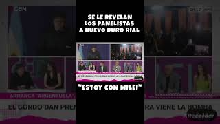 LOS PANELISTAS DE HUEVO DURO RIAL LA EMPIEZAN A VER LLA VLLC MILEI2025 MILEI2027 [upl. by Nhguavahs758]