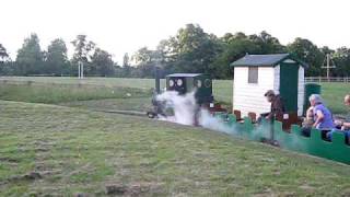 Knebworth Miniature Railway steam loco [upl. by Lenej202]