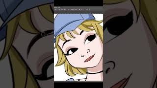 Digital Art Drawing  The Artist Arena digitalart youtube shortsviral cartoon art funnyvideo [upl. by Atilegna32]