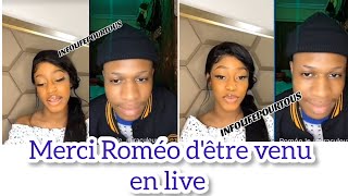 Kimi Makosso et Roméo en live kimi buzz makosso 225kimimakosso axel camillemakossoaxelmerryl [upl. by Yellah508]