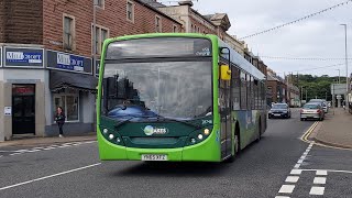 Buses on Curzon Street Maryport 22072024 [upl. by Anawk493]