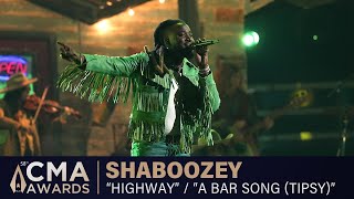 Shaboozey – “Highway”  “A Bar Song Tipsy” medley  Live at CMA Awards 2024 [upl. by Ahsilram]