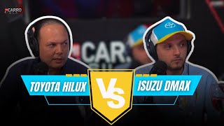 TOYOTA HILUX VS ISUZU DMAX MI CARRO SILA [upl. by Erdnoed649]