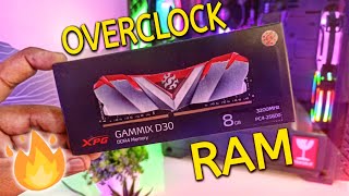 How to overclock ram  Ram overclocking  How to over clock ram full guide in hindi 2021 [upl. by Inverson545]