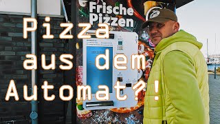 Pizza aus einem Automat Wie schmeckt der PIZZA AUTOMAT aus Fehmarn Pizza Automat am Start [upl. by Fabrin914]