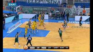 MAROUSIPANATHINAIKOS 8078 PANATHINAIKOS HIGHLIGHTS [upl. by Colbert]