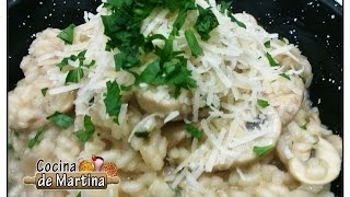 Risotto  Recetas de cocina  Cocina de Martina [upl. by Acireh968]