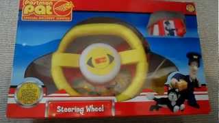 POSTMAN PAT SPECIAL DELIVERY SERVICE TOY STEERING WHEEL  SOUNDS [upl. by Llednov546]