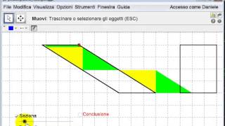 Area del parallelogramma e del rettangolo [upl. by Vita970]