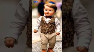 Adorable Baby Fashion Show 💖 shorts baby fashion viralvideo fyp ai [upl. by Alyak965]