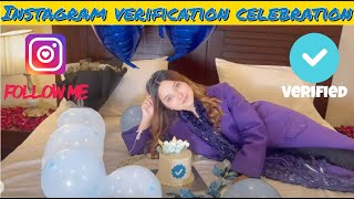 RABEECA KHAN ✨INSTAGRAM VERIFICATION CELEBRATION ☑️🥳🎉💯♥️ [upl. by Ciredor]