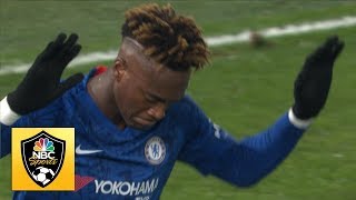 Tammy Abraham gives Chelsea lead v Aston Villa  Premier League  NBC Sports [upl. by Harmonie]