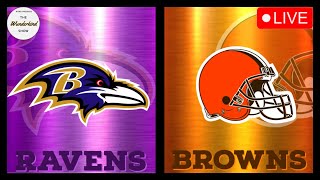 RAVENS VS BROWNS AFC NORTH CLASH LIVE [upl. by Manthei]