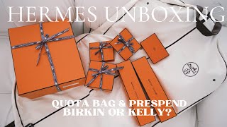 HERMES UNBOXING BIRKIN or KELLY [upl. by Gnap24]