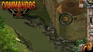 COMMANDOS 2 Men of Courage  Castle Colditz  full gameplay walkthrough and commentary HD [upl. by Eckhardt613]