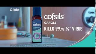 Cofsils Gargle for Good Health  CIPLA  10 Seconds [upl. by Shirlie]