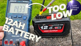 Fixing a Dead Milwaukee 12AH Battery  Did It Work [upl. by Spalding]