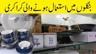 Luxury Crockery in Pakistan  Imported crockery wholesale  Naheed Supermarket  antique crockery [upl. by Audwin]