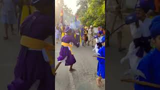 Akali phoola singh part 1 🔥 khalsa jathedar gatkalovers gatka nagarkirtan [upl. by Refenej]