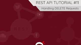 REST API Tutorial Node Express amp Mongo 11  Handling DELETE Requests [upl. by Eornom]