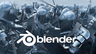 How I made this battle scene in blender [upl. by Daza]