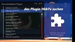 openATV 4 0 HbbTV Plugin installieren [upl. by Ayhtak]