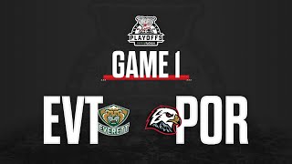 Silvertips at Winterhawks Game 1  2024 WHL Playoffs Highlights [upl. by Cartie616]