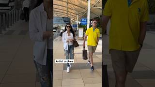 Preity zinta with husband spotted at airport preityzinta artistcapture dailyshorts shorts short [upl. by Ysirhc]