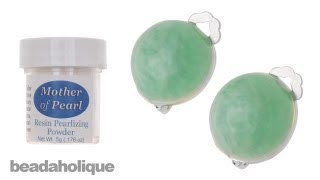 How to Use Pearlizing Powder in Resin [upl. by Jahncke]