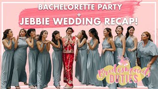 Bachelorette Party  Jebbie Wedding Recap [upl. by Lenej902]