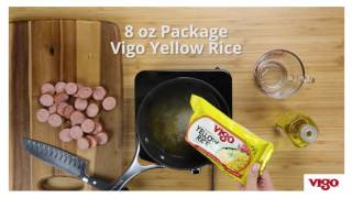 Yellow Rice and Smoked Sausage Recipe [upl. by Sacken805]