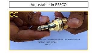 ESSCOBRASS CARTRIDGE SPINDLE VALVE REPAIR LEAKY TAP REPLACE DRIPPING amp STOP LEAKAGE DC731011 [upl. by Euqinamod]