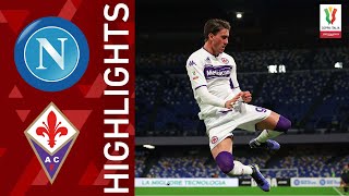 Napoli 25 Fiorentina  A thumping win for la Viola  Coppa Italia Frecciarossa 202122 [upl. by Trebleht]