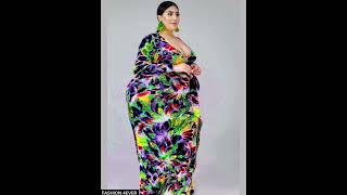 Review Plus Size Sexy Dresses Fashion Beauty Model reviewfashion plussize [upl. by Alih]