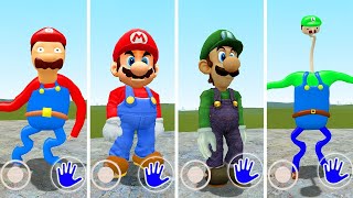 PLAYING AS ALL SUPER MARIO  3D SANIC CLONES MEMES in Garrys Mod [upl. by Finer]