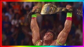 Ultimate Warrior vs quotRavishingquot Rick Rude SummerSlam 1989  Intercontinental Championship Match [upl. by Doownel]