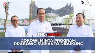 Jokowi Kita Dukung Program Presiden Terpilih Prabowo Subianto Pastikan Transisi Efektif [upl. by Naihtsirc205]