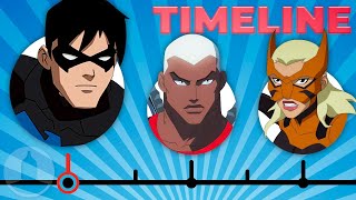 The Complete Young Justice Timeline  Channel Frederator [upl. by Carol826]