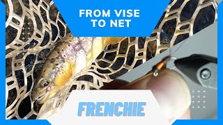 Frenchie Variant  Winter fly tying and fishing for wild brown trout [upl. by Deuno]