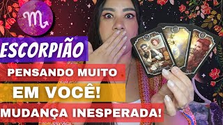 ESCORPIÃO tarot VAI SER TUDO OU NADA SE PREPARA RESPIRAMUDANÇA RÁPIDA [upl. by Arol105]