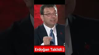 Ekrem İmamoğlundan Güldüren Erdoğan Taklidi ekremimamoğlu receptayyiperdoğan [upl. by Lezah]