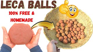 How to make Leca Clay balls or Pebbles at home very easy method 2023घर पर लेका क्ले बॉल्सHydroton [upl. by Naitsirhc469]